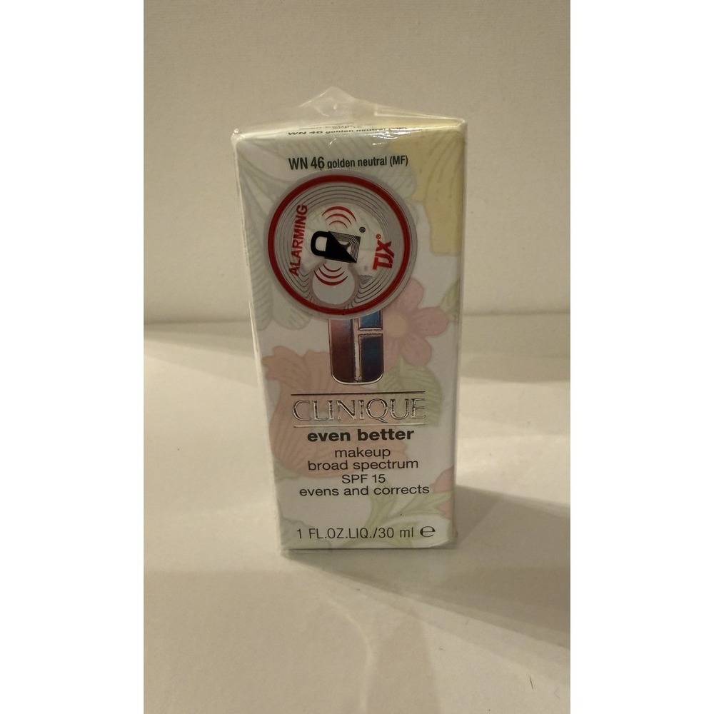 Clinique Even Better Makeup WN 46 Golden Neutral SPF 15 1 Oz New In Box Sealed